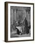 Esther accuses Haman-Gustave Dore-Framed Giclee Print