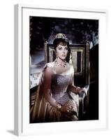 Esther And the king by Raoul Walsh and Mario Bava, with Joan Collins, 1960 (photo)-null-Framed Photo