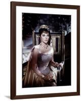 Esther And the king by Raoul Walsh and Mario Bava, with Joan Collins, 1960 (photo)-null-Framed Photo