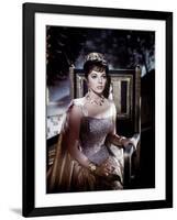 Esther And the king by Raoul Walsh and Mario Bava, with Joan Collins, 1960 (photo)-null-Framed Photo