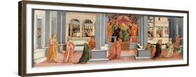 Esther before Ahasuerus, 1478-1480-Filippino Lippi-Framed Premium Giclee Print