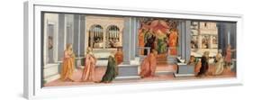 Esther before Ahasuerus, 1478-1480-Filippino Lippi-Framed Premium Giclee Print