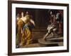 Esther before Ahasuerus, c.1630-Artemisia Gentileschi-Framed Giclee Print