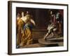 Esther before Ahasuerus, c.1630-Artemisia Gentileschi-Framed Giclee Print