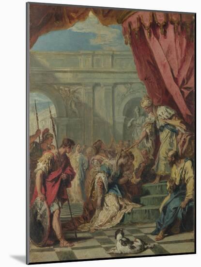 Esther before Ahasuerus, Ca 1730-Sebastiano Ricci-Mounted Giclee Print