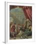 Esther before Ahasuerus, Ca 1730-Sebastiano Ricci-Framed Giclee Print