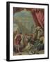 Esther before Ahasuerus, Ca 1730-Sebastiano Ricci-Framed Giclee Print