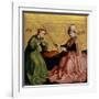 Esther before Ahasuerus from the Heilspiegel Altarpiece, C.1435-Konrad Witz-Framed Giclee Print