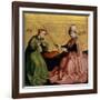 Esther before Ahasuerus from the Heilspiegel Altarpiece, C.1435-Konrad Witz-Framed Giclee Print