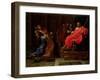 Esther Before Ahasuerus, Late 1650s-Nicolas Poussin-Framed Giclee Print