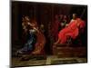 Esther Before Ahasuerus, Late 1650s-Nicolas Poussin-Mounted Giclee Print