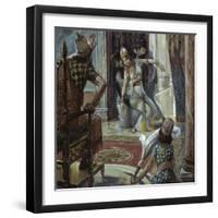 Esther Before Ahasuerus-James Tissot-Framed Giclee Print