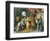 Esther before Ahasuerus-Antoine Coypel-Framed Giclee Print