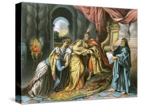 Esther before Ahasuerus-Antoine Coypel-Stretched Canvas