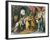 Esther before Ahasuerus-Antoine Coypel-Framed Giclee Print