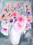 True Blue Bouquet-Esther Bley-Art Print