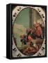 Esther Conducted to Ahasuerus-Paolo Veronese-Framed Stretched Canvas