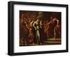 Esther (Hadassah Bat Avilail) Devant Assuerus (Identifie a Xerxes I, Roi De Perse, 519-465 Avant JC-Andrea Vaccaro-Framed Giclee Print