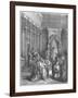 Esther in the Presence of Ahasuerus, 1866-Gustave Doré-Framed Giclee Print