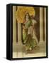 Esther leaving the King's presence-Philip Richard Morris-Framed Stretched Canvas