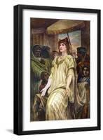 Esther Pleading for Her People, 1926-Felix Joseph Barrias-Framed Giclee Print