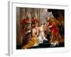 Esther Presents Herself at the Palace-Willem Van The Elder Herp-Framed Giclee Print