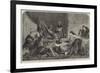 Esther's Banquet-Edward Armitage-Framed Giclee Print