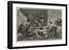 Esther's Banquet-Edward Armitage-Framed Giclee Print