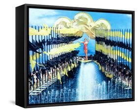 Esther Williams-null-Framed Stretched Canvas