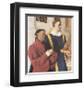 Estienne Chevalier With St. Stephen-Jean Fouquet-Framed Premium Giclee Print