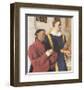 Estienne Chevalier With St. Stephen-Jean Fouquet-Framed Premium Giclee Print