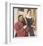 Estienne Chevalier With St. Stephen-Jean Fouquet-Framed Premium Giclee Print