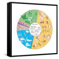 Estimated Number of known Living Species. Biosphere, Earth Sciences-Encyclopaedia Britannica-Framed Stretched Canvas