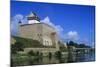 Estonia, Narva, 13th Century Castle on Narva River-null-Mounted Giclee Print