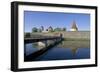 Estonia, Saaraa County, Saaremaa Island, Kuressaare, Kuressaare Episcopal Castle, Moat-null-Framed Giclee Print