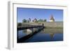 Estonia, Saaraa County, Saaremaa Island, Kuressaare, Kuressaare Episcopal Castle, Moat-null-Framed Giclee Print