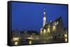 Estonia, Tallinn, Historic Centre, Vanalinn, Medieval City Hall Square-null-Framed Stretched Canvas