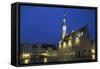 Estonia, Tallinn, Historic Centre, Vanalinn, Medieval City Hall Square-null-Framed Stretched Canvas