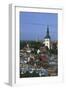 Estonia, Tallinn, Historic Centre, Vanalinn, St Nicholas' Church and Toompea Hill-null-Framed Giclee Print