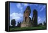 Estonia, Vastseliina, Ruins of 14th Century Castle-null-Framed Stretched Canvas