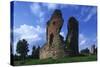 Estonia, Vastseliina, Ruins of 14th Century Castle-null-Stretched Canvas