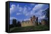 Estonia, Vastseliina, Ruins of 14th Century Castle-null-Framed Stretched Canvas