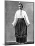 Estonian Woman in Traditional Dress, 1936-null-Mounted Giclee Print