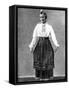 Estonian Woman in Traditional Dress, 1936-null-Framed Stretched Canvas