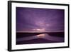 Estuarine River Inlet Running across Mudflats at Dawn, Morecambe Bay, Cumbria, UK, February-Peter Cairns-Framed Photographic Print