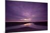 Estuarine River Inlet Running across Mudflats at Dawn, Morecambe Bay, Cumbria, UK, February-Peter Cairns-Mounted Photographic Print