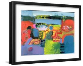 Estuary, 1990-Derek Balmer-Framed Giclee Print