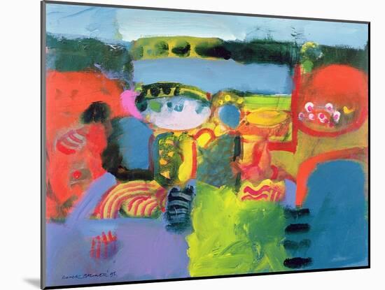 Estuary, 1990-Derek Balmer-Mounted Giclee Print
