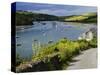 Estuary of the River Avon, Bantham, Bigbury on Sea, Devon, England, United Kingdom, Europe-David Hughes-Stretched Canvas