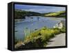 Estuary of the River Avon, Bantham, Bigbury on Sea, Devon, England, United Kingdom, Europe-David Hughes-Framed Stretched Canvas